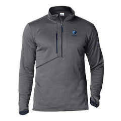 Memphis Grizzlies Park View Fleece Half-Zip Top Gray