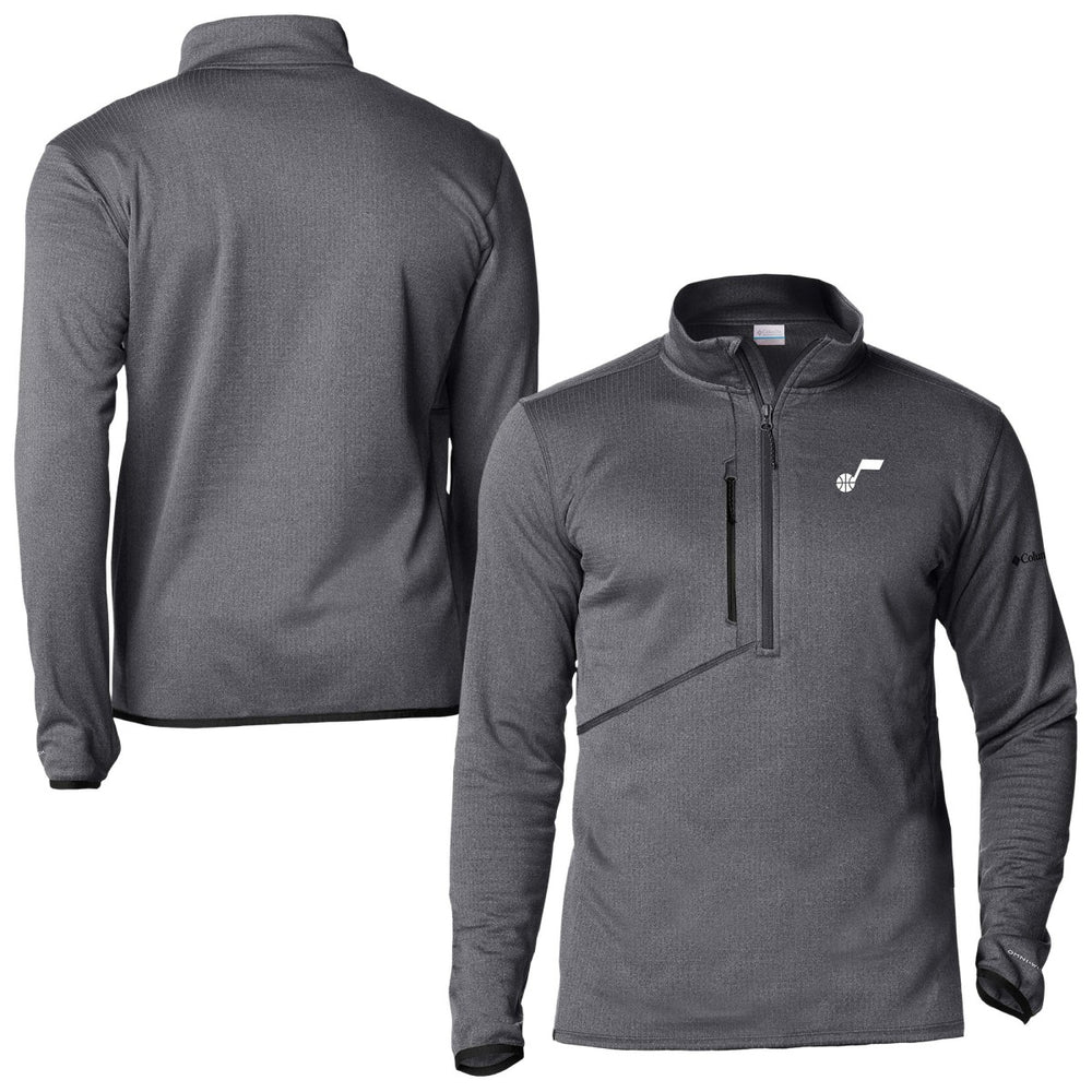 Utah Jazz Park View Fleece Half-Zip Top Black