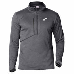 Utah Jazz Park View Fleece Half-Zip Top Black