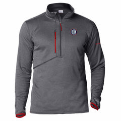 LA Clippers Park View Fleece Half-Zip Top Red