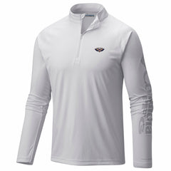 New Orleans Pelicans PFG Terminal Tackle Quarter-Zip Top White