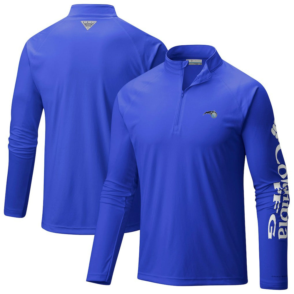 Orlando Magic PFG Terminal Tackle Quarter-Zip Top Blue