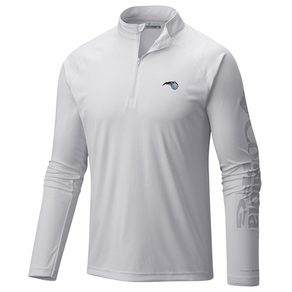 Orlando Magic PFG Terminal Tackle Quarter-Zip Top White
