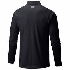 Milwaukee Bucks PFG Terminal Tackle Quarter-Zip Top Black