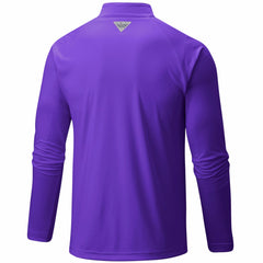 Phoenix Suns PFG Terminal Tackle Quarter-Zip Top Purple