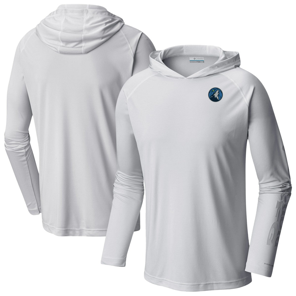 Minnesota Timberwolves PFG Super Terminal Tackle Hoodie White