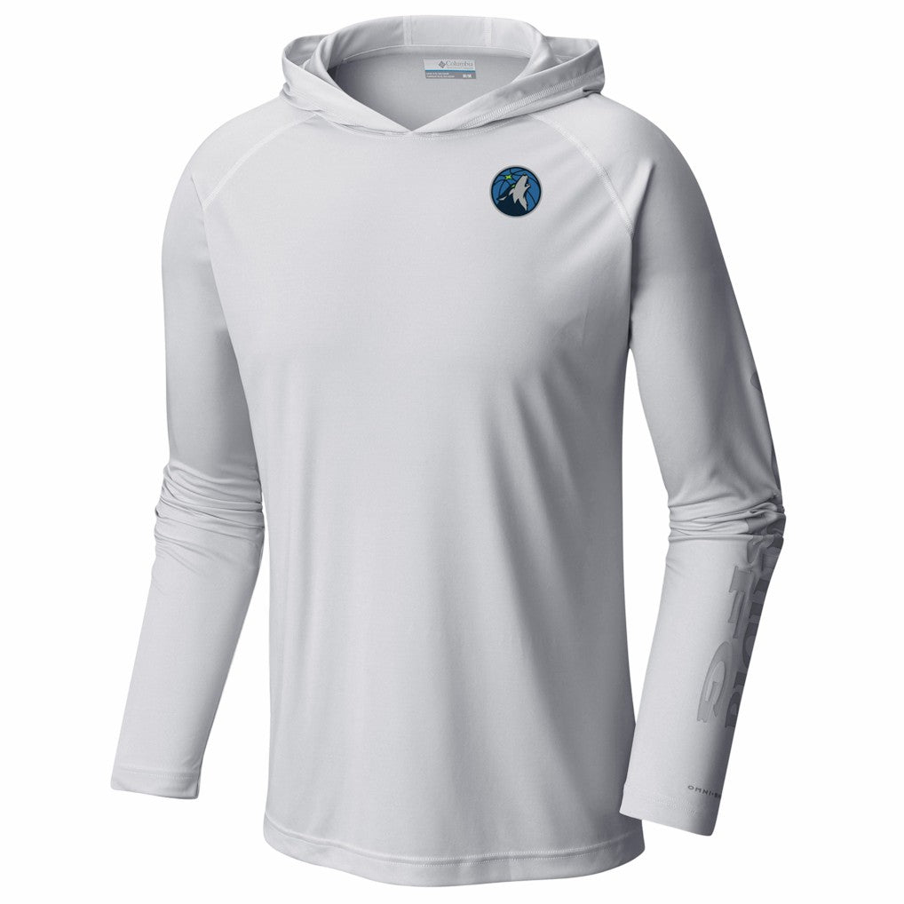 Minnesota Timberwolves PFG Super Terminal Tackle Hoodie White