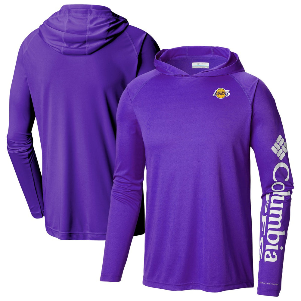 Los Angeles Lakers PFG Super Terminal Tackle Hoodie Purple