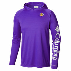 Los Angeles Lakers PFG Super Terminal Tackle Hoodie Purple