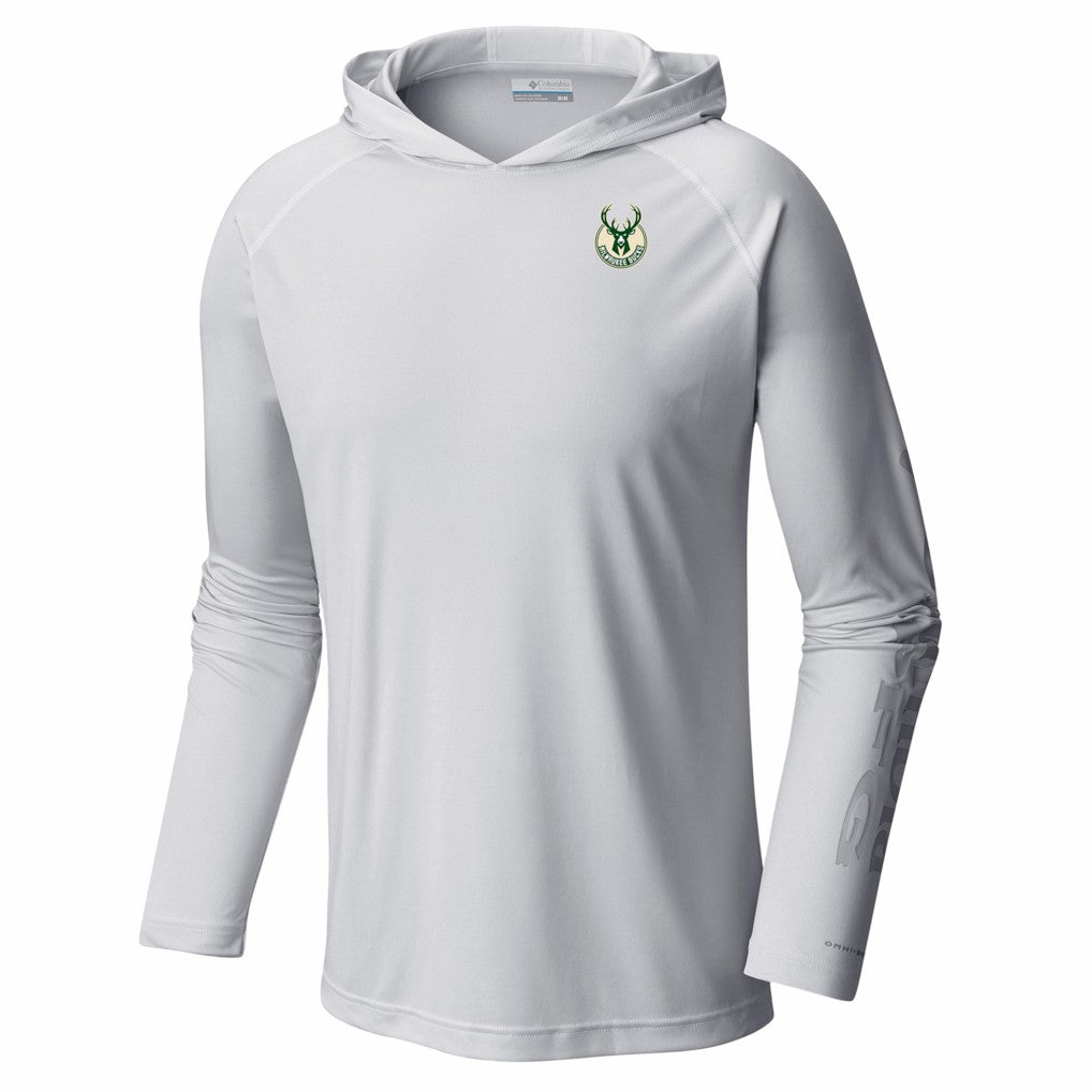 Milwaukee Bucks PFG Super Terminal Tackle Hoodie White