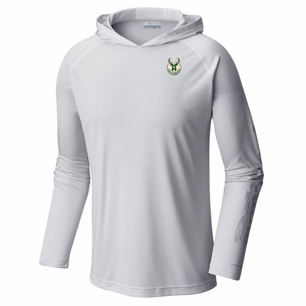 Milwaukee Bucks PFG Super Terminal Tackle Hoodie White