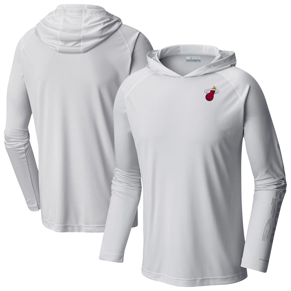 Miami Heat PFG Super Terminal Tackle Hoodie White