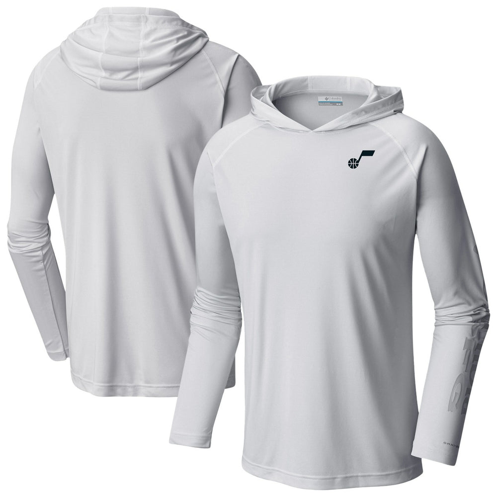 Utah Jazz PFG Super Terminal Tackle Hoodie White