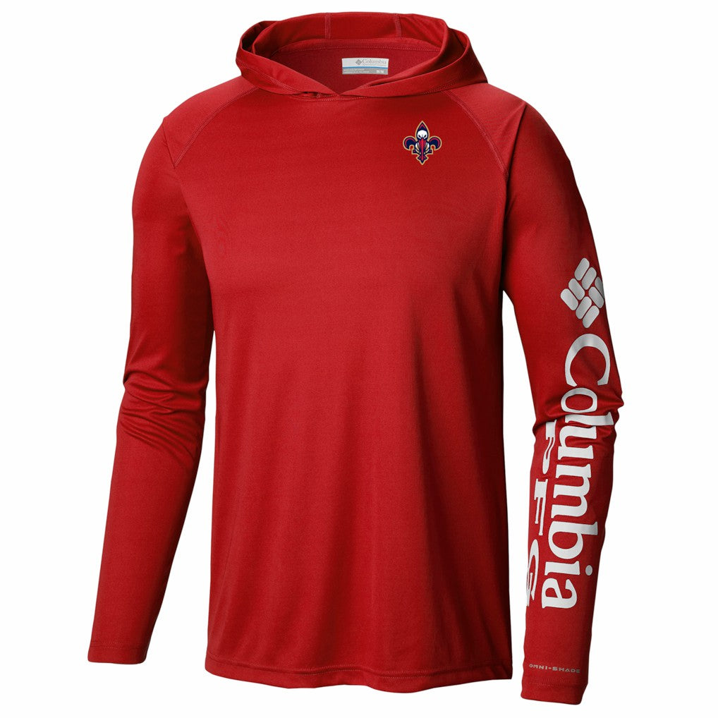 New Orleans Pelicans PFG Super Terminal Tackle Hoodie Red