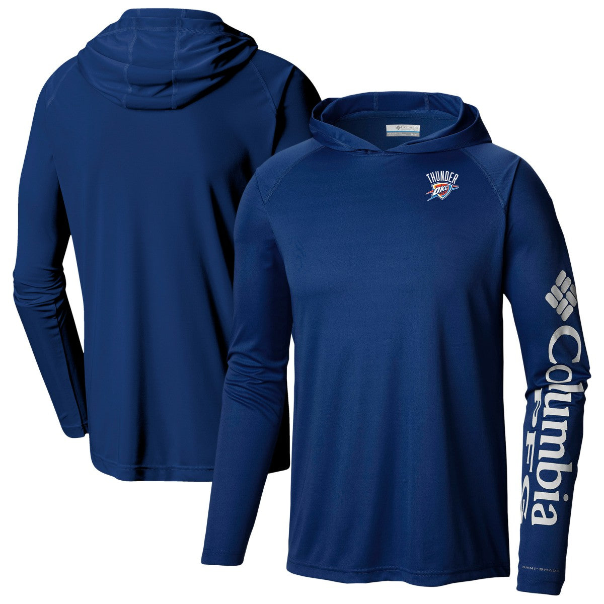 Oklahoma City Thunder PFG Super Terminal Tackle Hoodie Navy