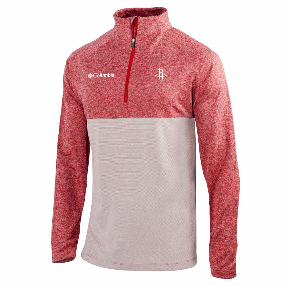 Houston Rockets Omni-Wick Rockin' It Quarter-Zip Top Red