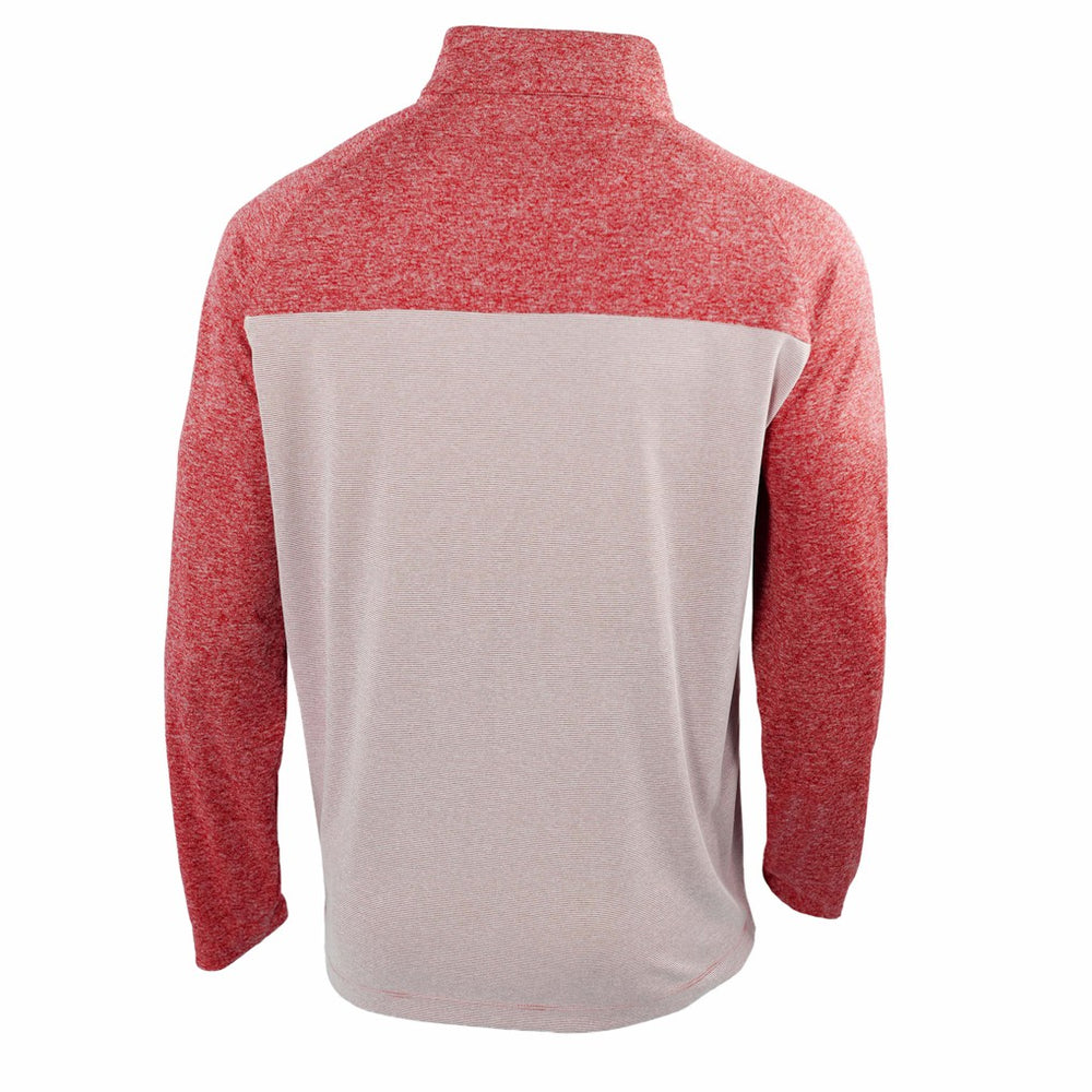 Philadelphia 76ers Omni-Wick Rockin' It Quarter-Zip Top Red