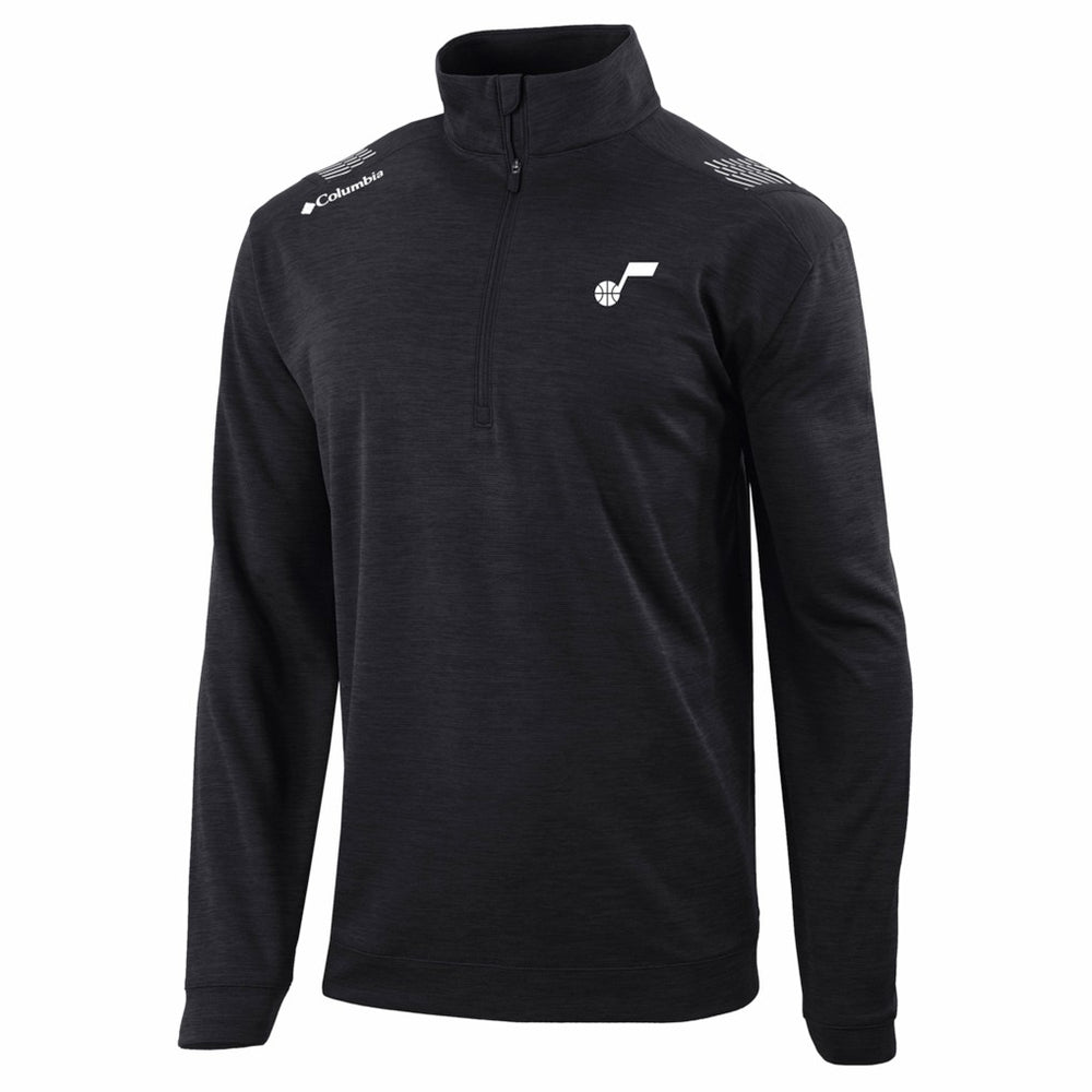 Utah Jazz Oakland Downs Omni-Wick Quarter-Zip Top Black