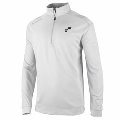 Utah Jazz Oakland Downs Omni-Wick Quarter-Zip Top White