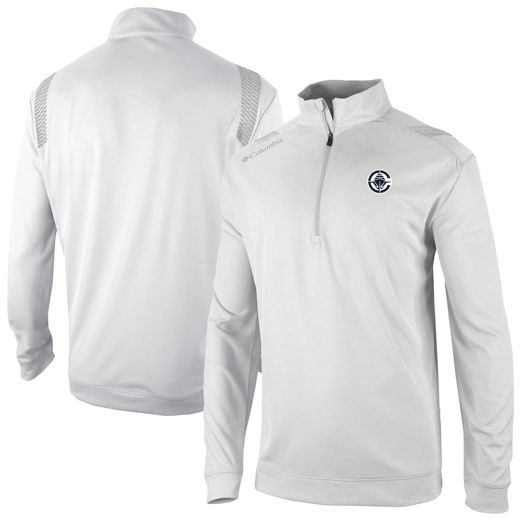 LA Clippers Oakland Downs Omni-Wick Quarter-Zip Top White
