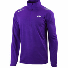 Phoenix Suns Oakland Downs Omni-Wick Quarter-Zip Top Purple