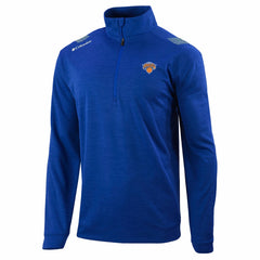 New York Knicks Oakland Downs Omni-Wick Quarter-Zip Top Blue
