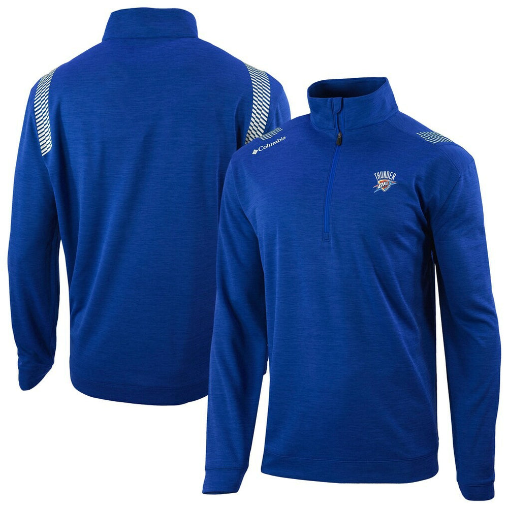 Oklahoma City Thunder Oakland Downs Omni-Wick Quarter-Zip Top Blue