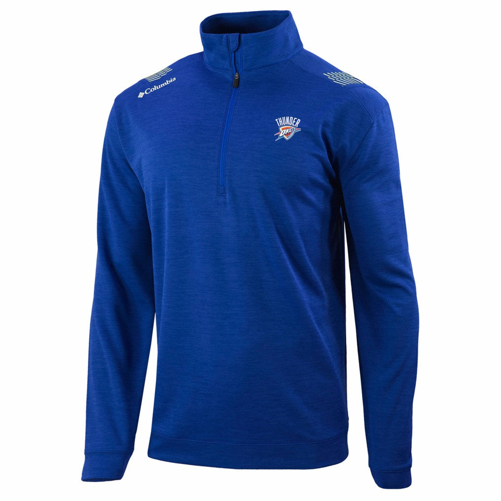 Oklahoma City Thunder Oakland Downs Omni-Wick Quarter-Zip Top Blue