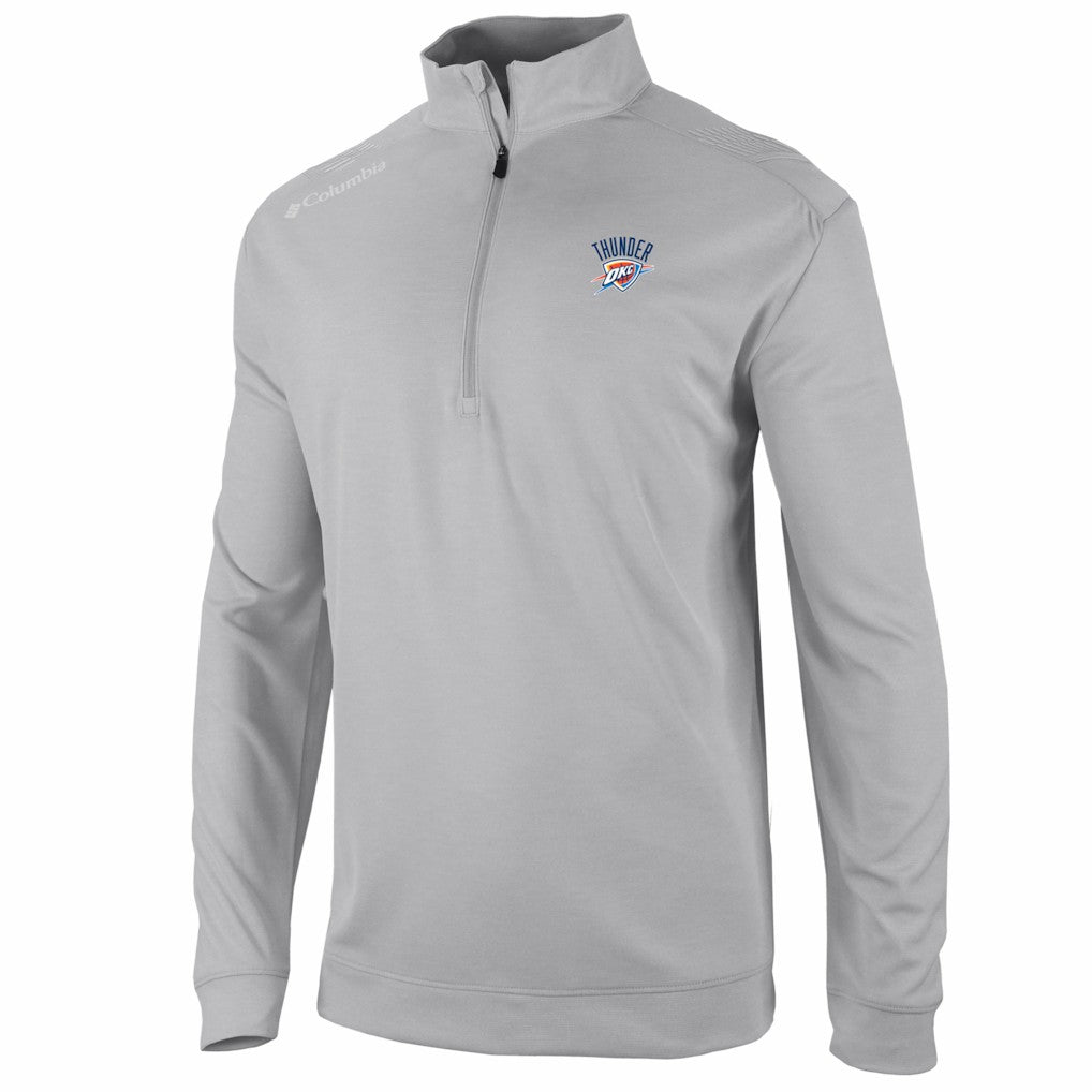 Oklahoma City Thunder Oakland Downs Omni-Wick Quarter-Zip Top Gray