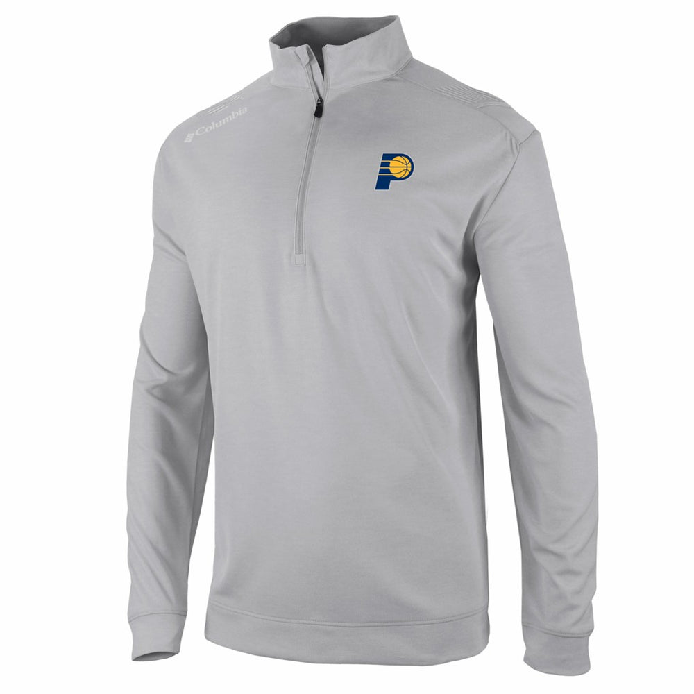 Indiana Pacers Oakland Downs Omni-Wick Quarter-Zip Top Gray