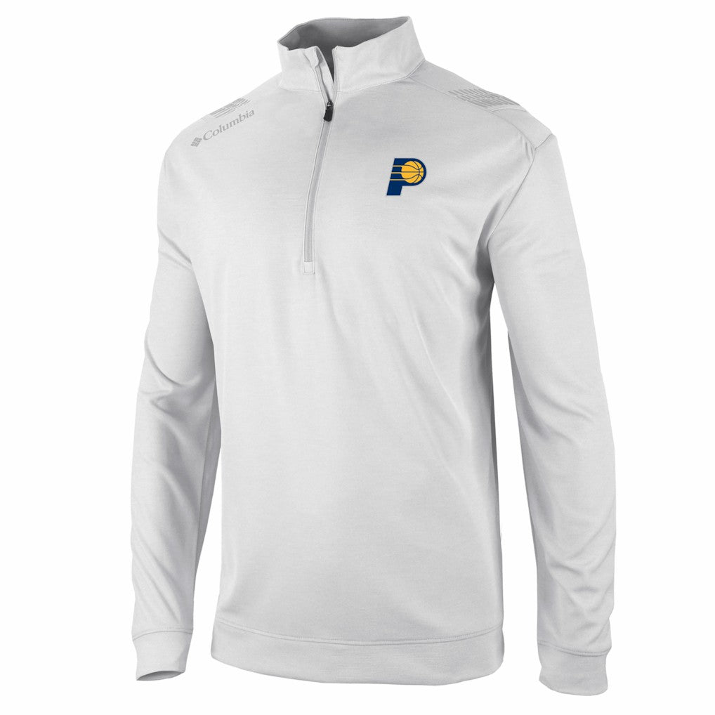 Indiana Pacers Oakland Downs Omni-Wick Quarter-Zip Top White