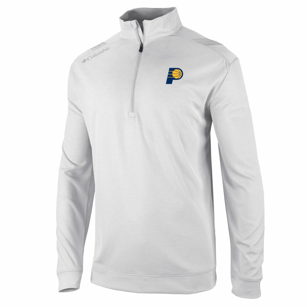 Indiana Pacers Oakland Downs Omni-Wick Quarter-Zip Top White