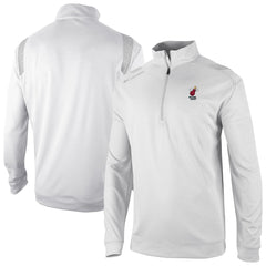 Miami Heat Oakland Downs Omni-Wick Quarter-Zip Top White