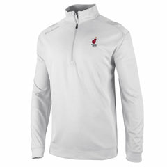 Miami Heat Oakland Downs Omni-Wick Quarter-Zip Top White