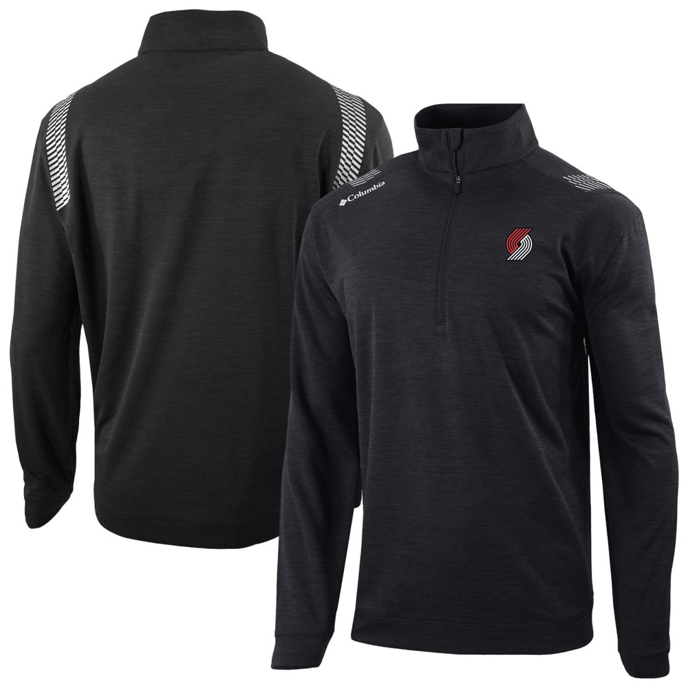 Portland Trail Blazers Oakland Downs Omni-Wick Quarter-Zip Top Black