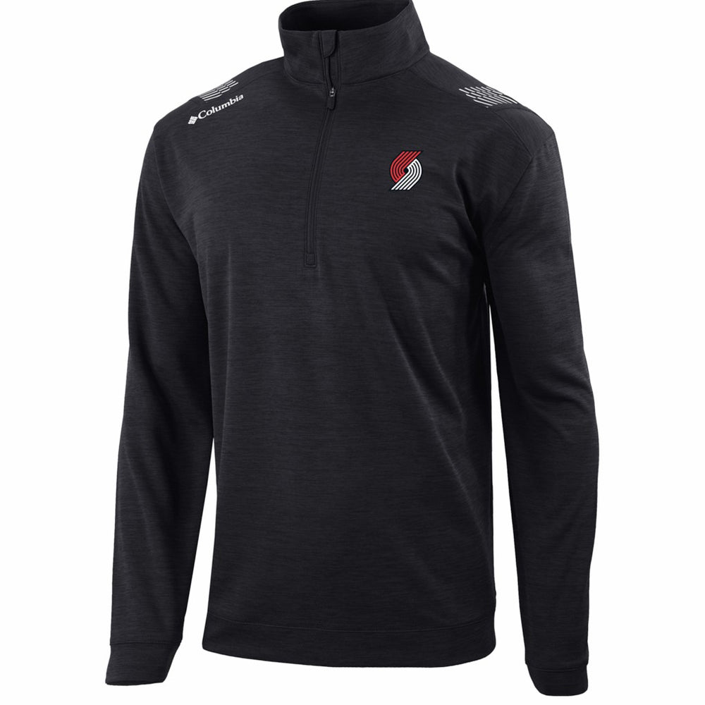 Portland Trail Blazers Oakland Downs Omni-Wick Quarter-Zip Top Black
