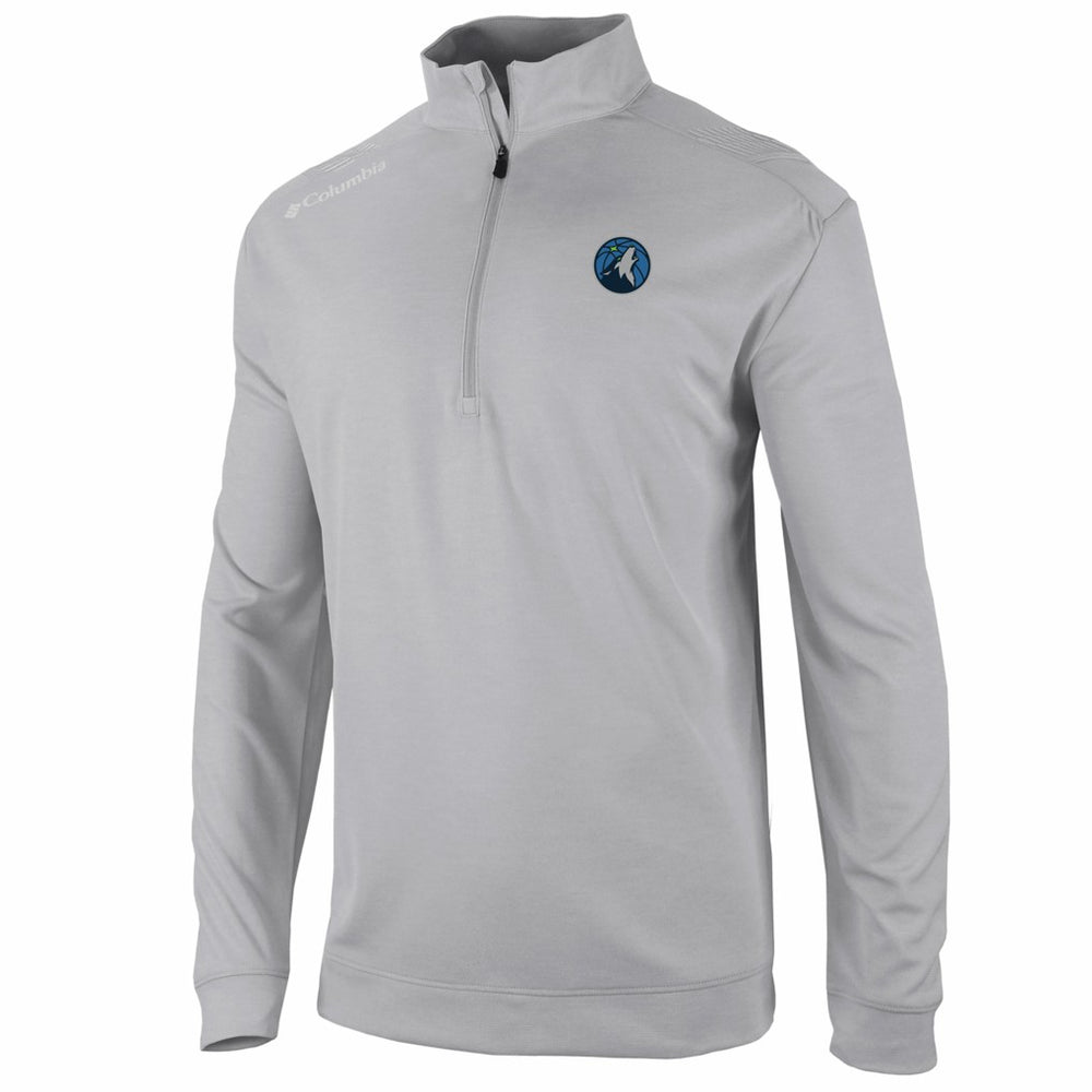 Minnesota Timberwolves Oakland Downs Omni-Wick Quarter-Zip Top Gray