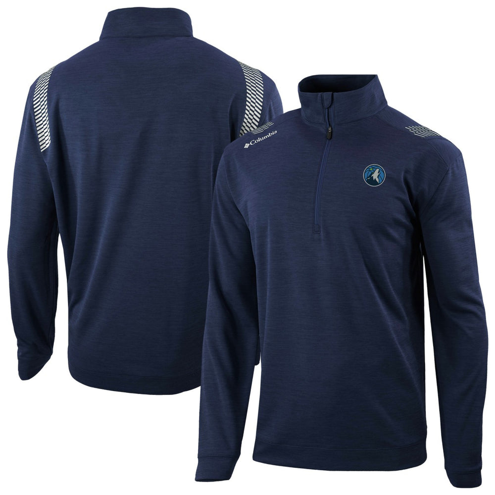 Minnesota Timberwolves Oakland Downs Omni-Wick Quarter-Zip Top Navy