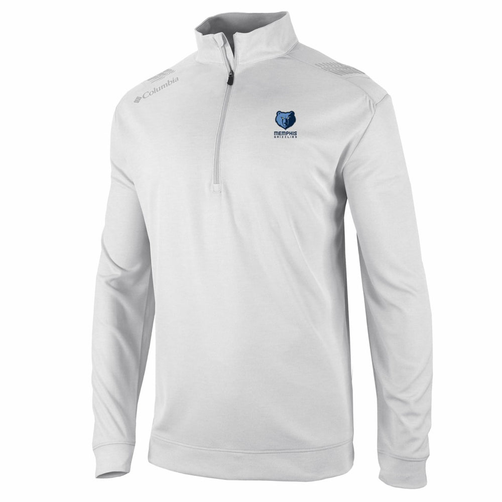 Memphis Grizzlies Oakland Downs Omni-Wick Quarter-Zip Top White
