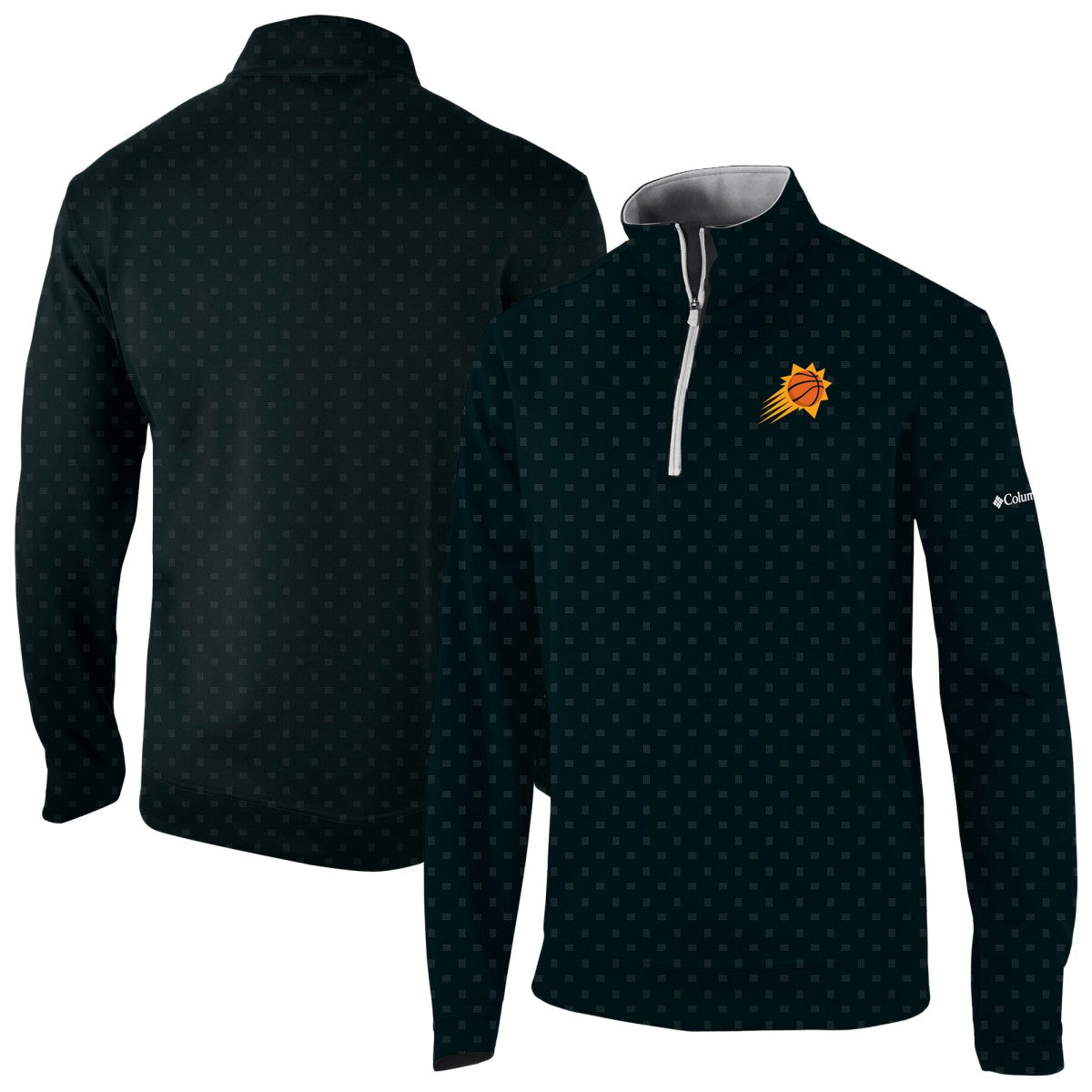 Phoenix Suns Wickham Hills Omni-Wick Quarter-Zip Jacket Black