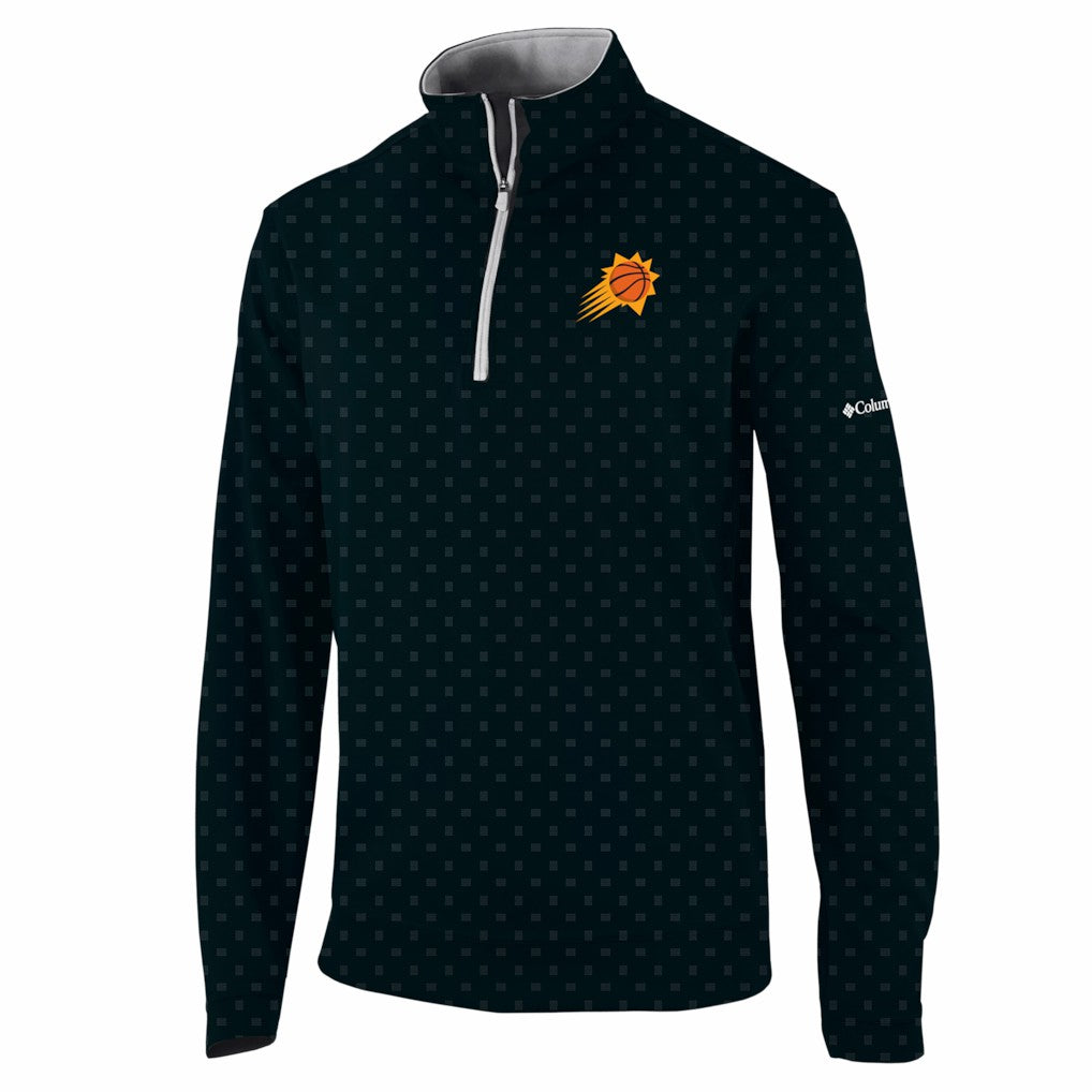 Phoenix Suns Wickham Hills Omni-Wick Quarter-Zip Jacket Black