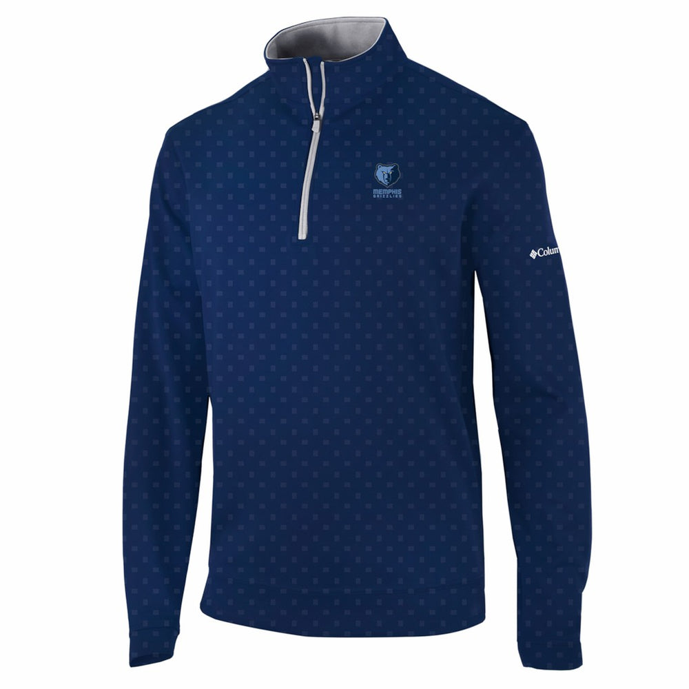 Memphis Grizzlies Wickham Hills Omni-Wick Quarter-Zip Jacket Navy