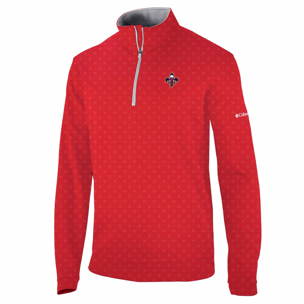 New Orleans Pelicans Wickham Hills Omni-Wick Quarter-Zip Jacket Red