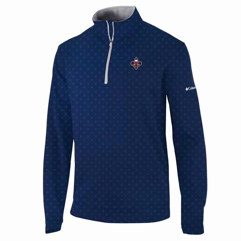 New Orleans Pelicans Wickham Hills Omni-Wick Quarter-Zip Jacket Navy