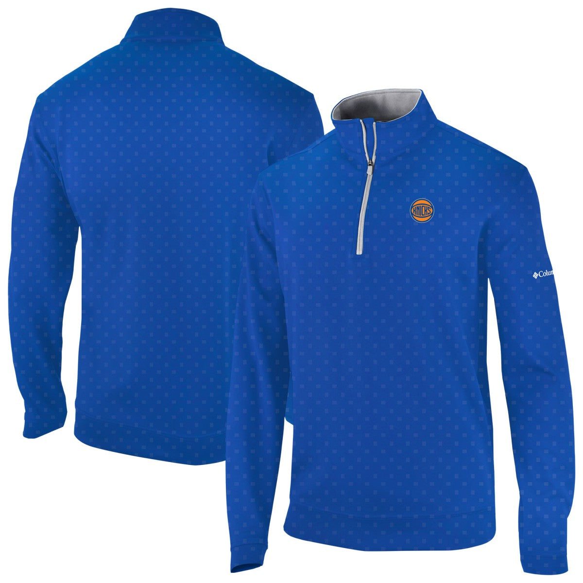 New York Knicks Wickham Hills Omni-Wick Quarter-Zip Jacket Blue