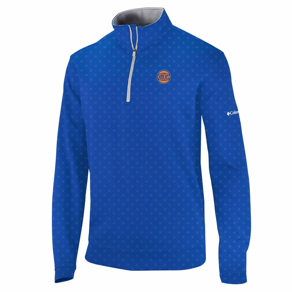 New York Knicks Wickham Hills Omni-Wick Quarter-Zip Jacket Blue