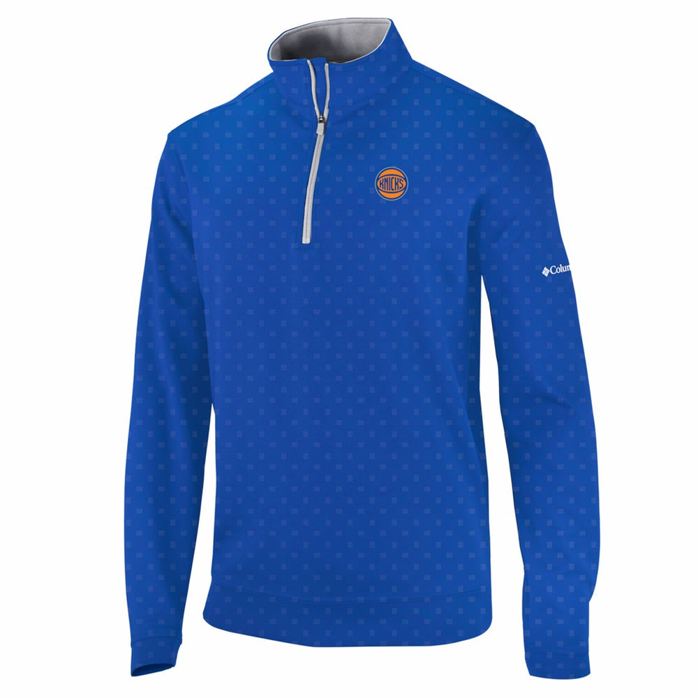 New York Knicks Wickham Hills Omni-Wick Quarter-Zip Jacket Blue