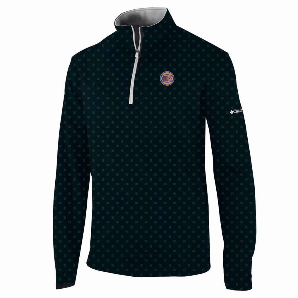 New York Knicks Wickham Hills Omni-Wick Quarter-Zip Jacket Black