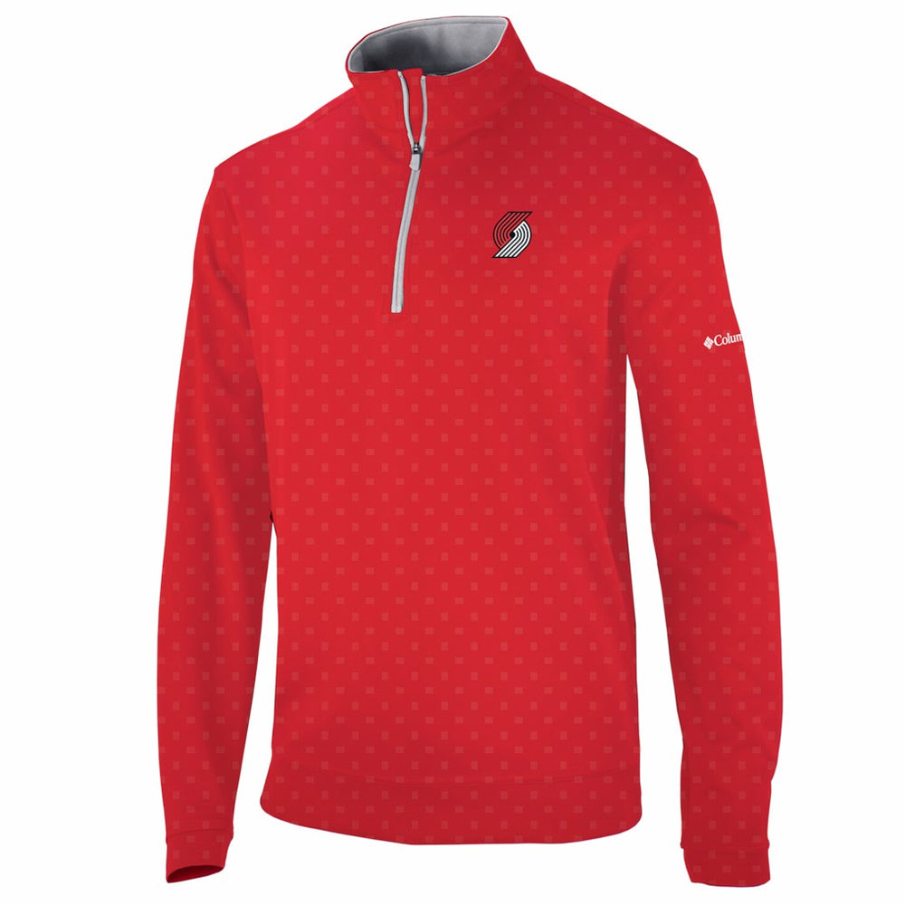 Portland Trail Blazers Wickham Hills Omni-Wick Quarter-Zip Jacket Red