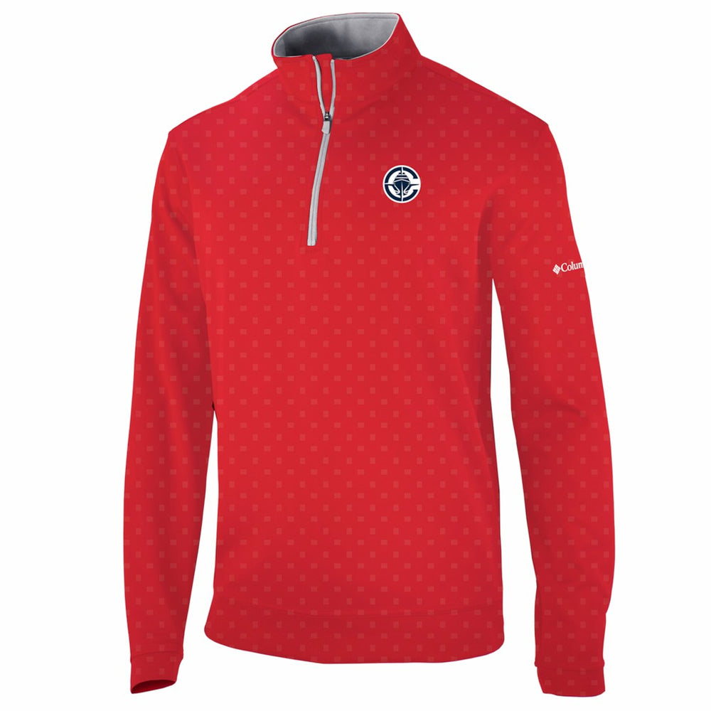 LA Clippers Wickham Hills Omni-Wick Quarter-Zip Jacket Red